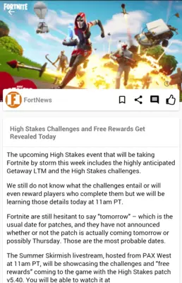 FortNews android App screenshot 4